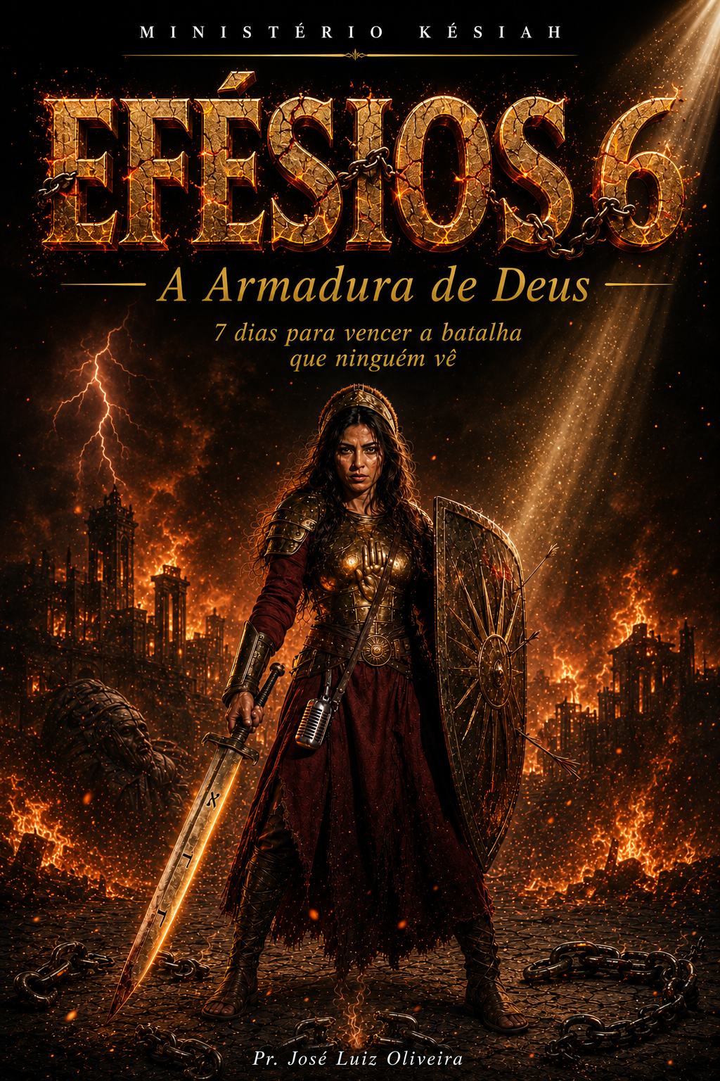 Capa do devocional Efésios 6 — A Armadura de Deus